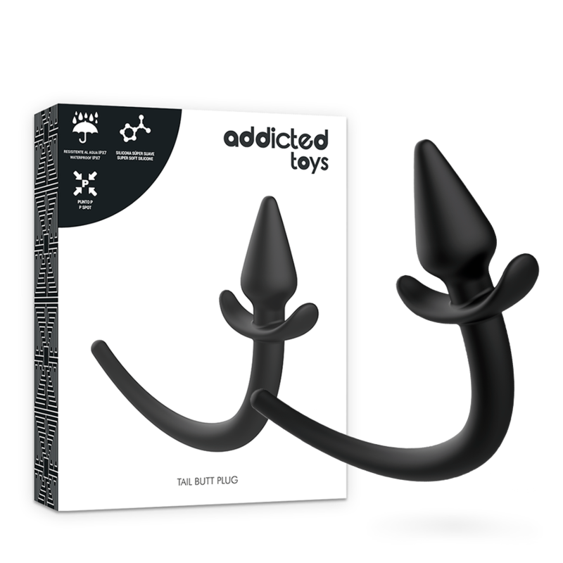 Plug anal Puppy Tail en silicone ADDICTED TOYS