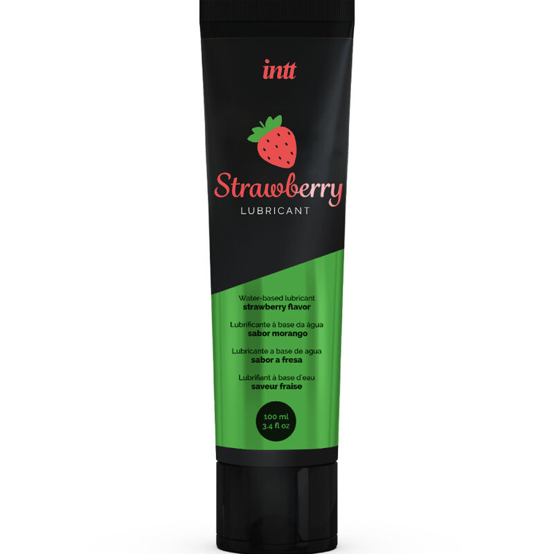 Lubrifiant INTT goût fraise, 100 ml