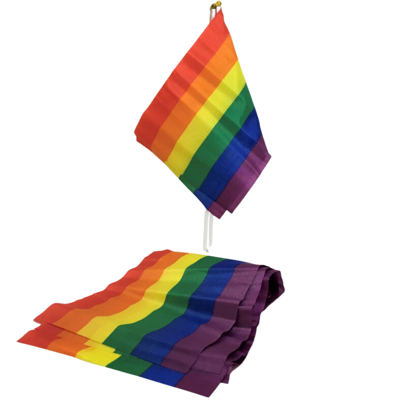 Petite drapeau Pride PRIDE sur tige