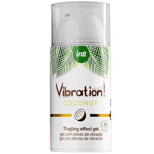 Gel stimulant vegan INTT Vegan Vibration Coconut, 15 ml