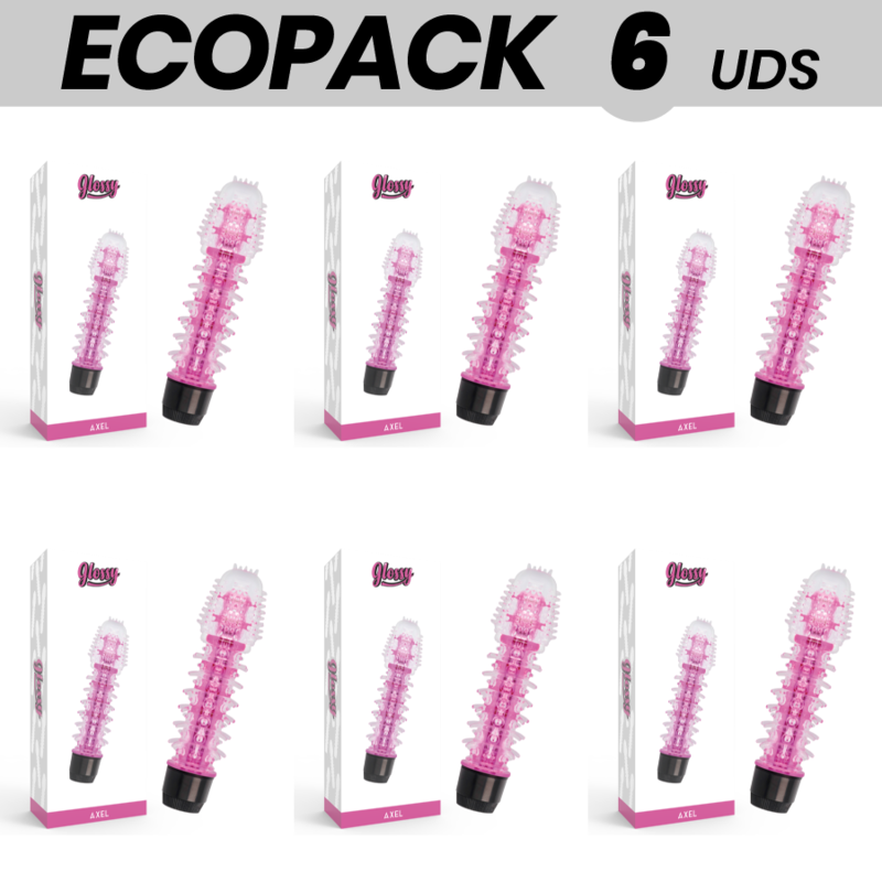 Vibromasseur étanche en TPE, vibrations puissantes, 14 cm, rose GLOSSY