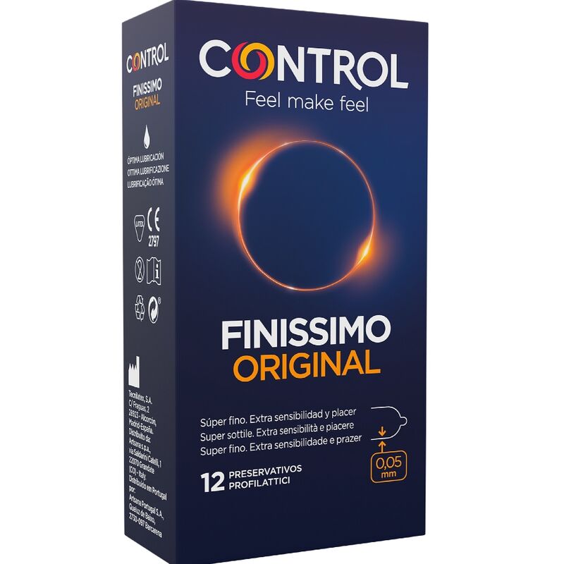 Préservatifs fins Control Finissimo, 12 pièces