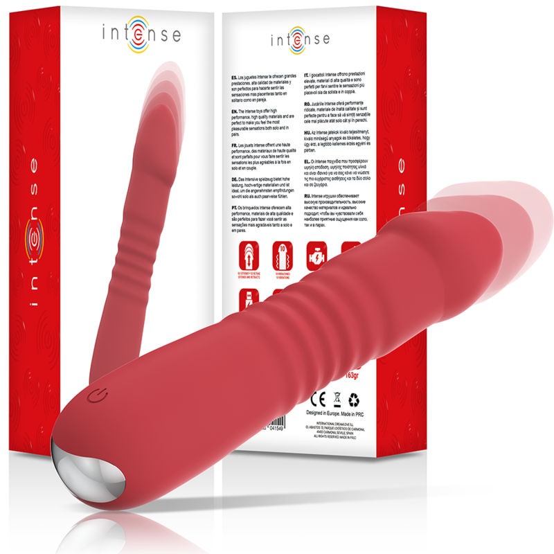 Vibromasseur INTENSE JUNI UP & DOWN avec 10 modes de vibration