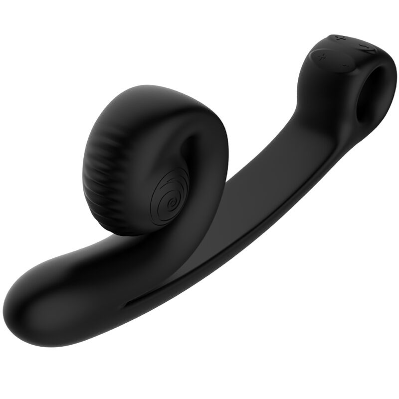 SNAIL VIBE Curve, vibromasseur à deux moteurs, noir