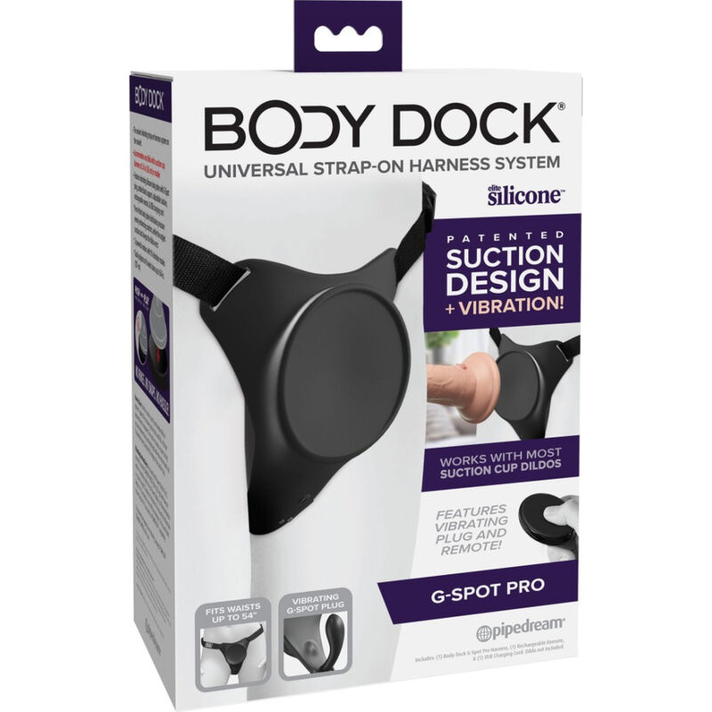 PIPEDREAMS Body Dock G Spot Pro harnais pour gode ceinture