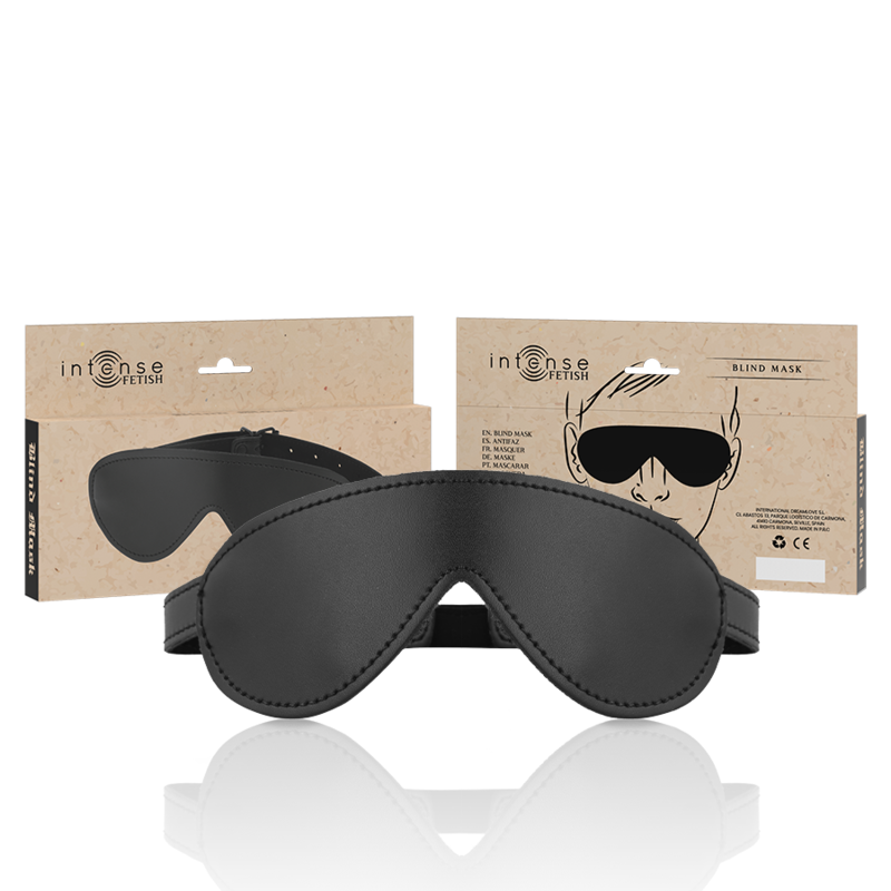 Masque pour les yeux INTENSE FETISH en similicuir