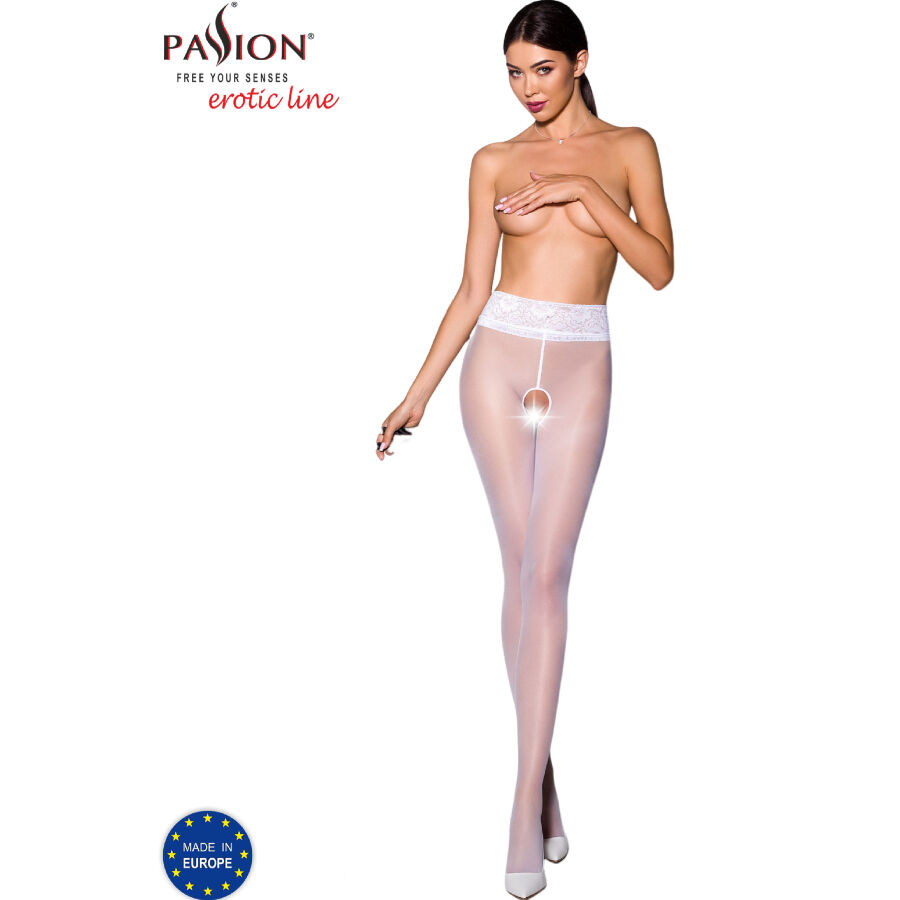 Collant ouvert à l’entrejambe Passion Tiopen 008