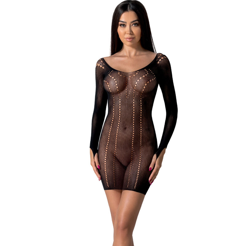 Bodystocking PASSION BS101 noir, rouge ou blanc