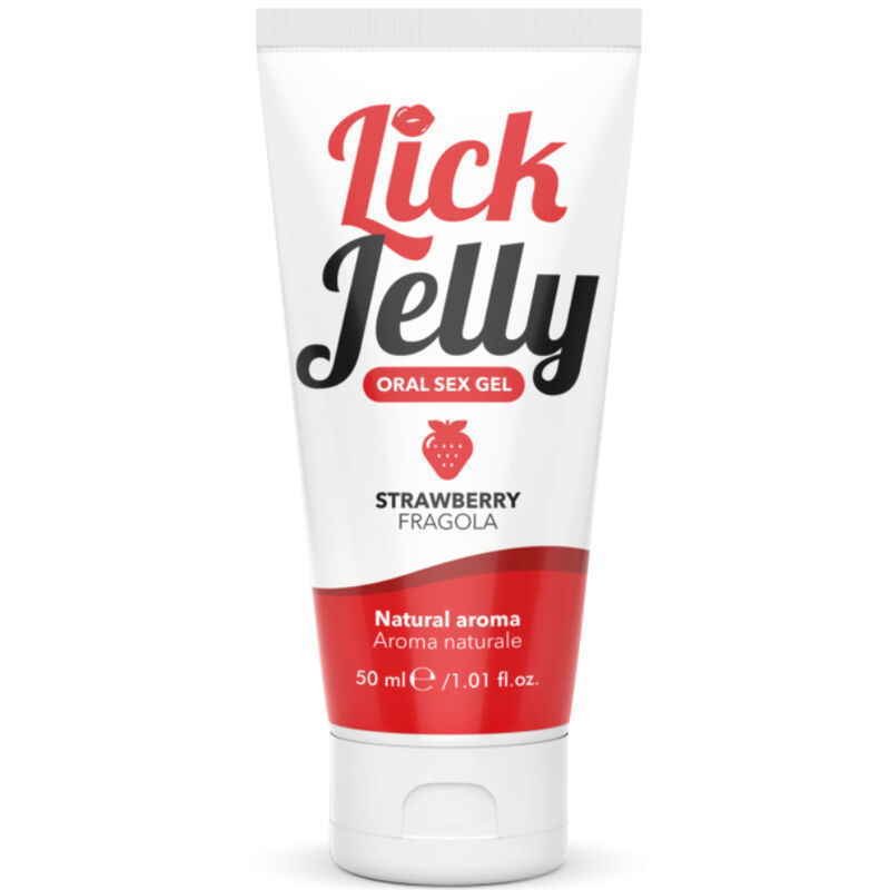 Intimateline Lick Jelly gel lubrifiant goût fraise, 50 ml