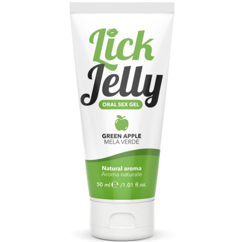 Lubrifiant goût pomme verte Intimateline Lick Jelly, 50 ml