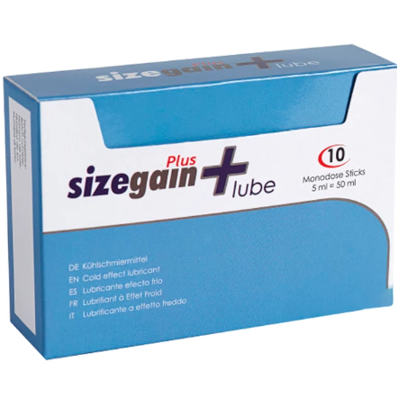 Gel lubrifiant Sizegain Plus à effet rafraîchissant de 500COSMETICS