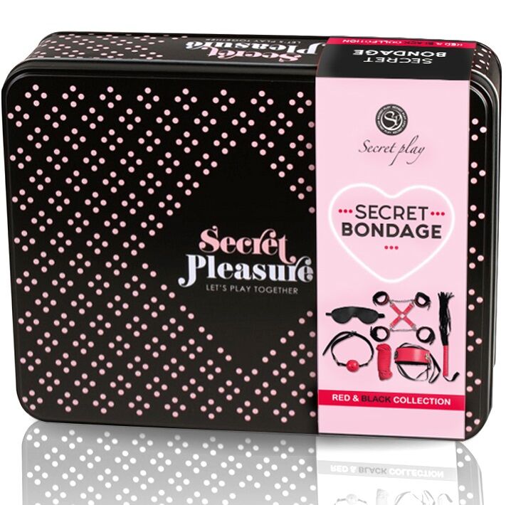 Coffret BDSM SECRETPLAY 6 pièces