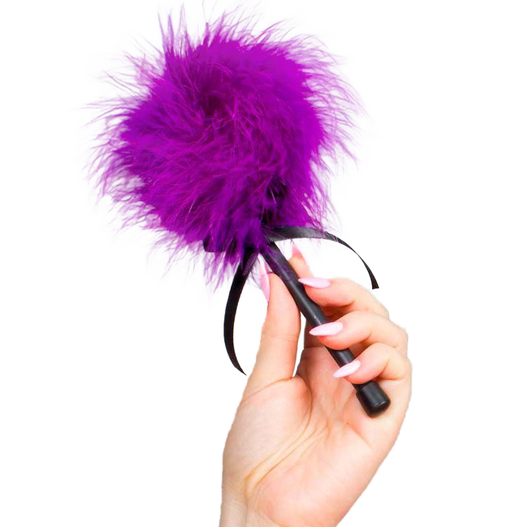 Plumeau de chatouilles Secretplay à plumes de marabout, violet