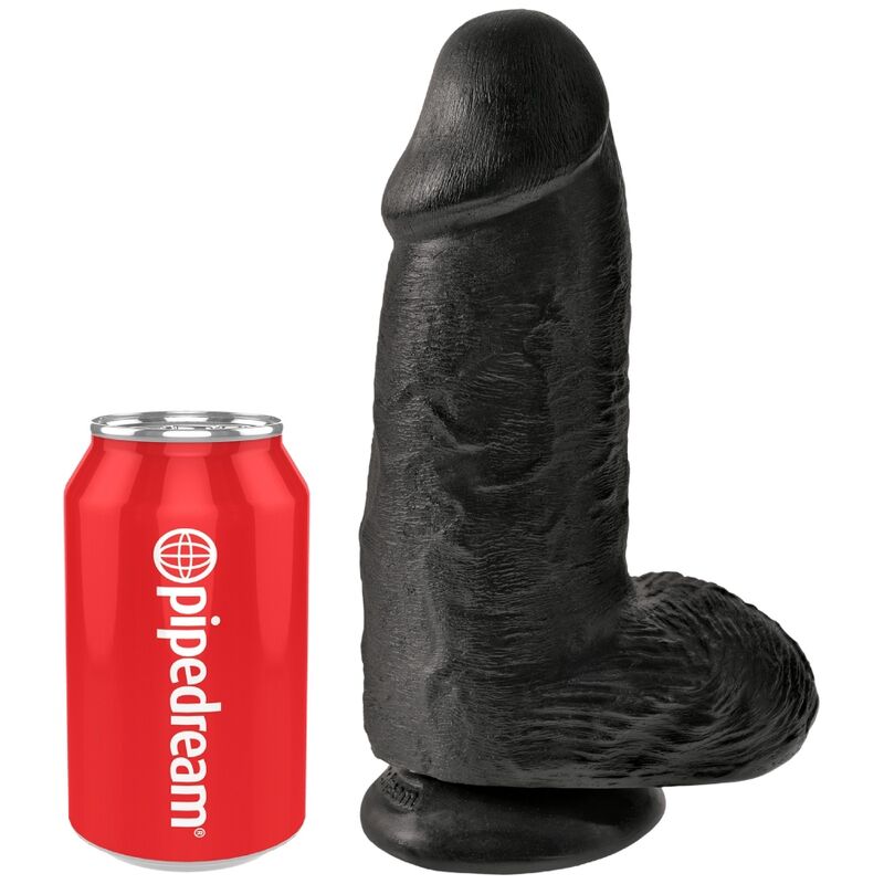 Gode ceinture KING COCK Chubby, noir
