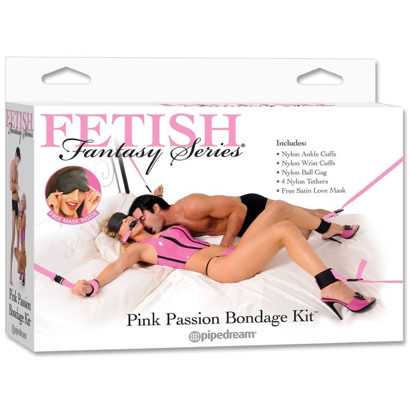 FETISH FANTASY SERIES Menottes de bondage roses