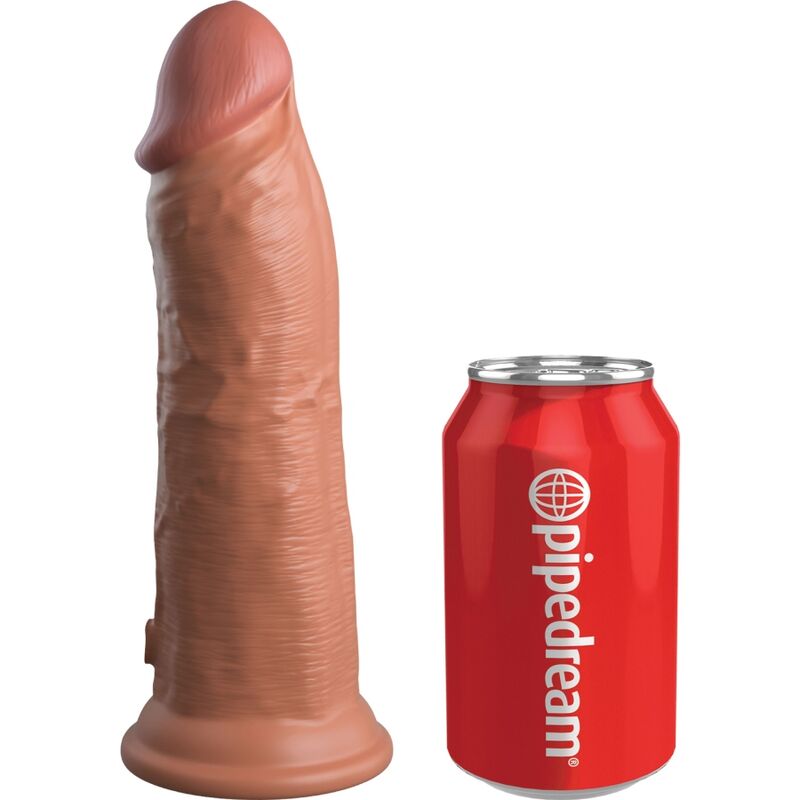 Vibromasseur réaliste en silicone KING COCK Elite, 20,3 cm
