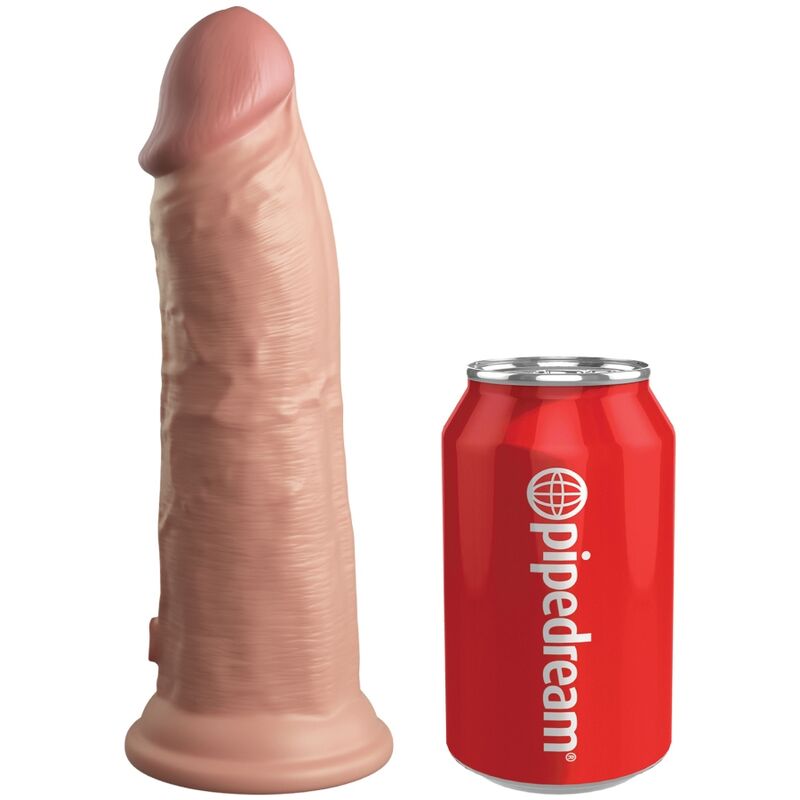 Vibromasseur réaliste KING COCK Elite en silicone avec ventouse