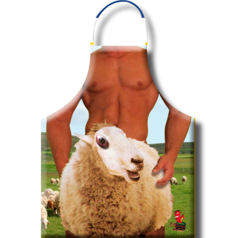 Tablier DIABLO PICANTE avec motif de mouton