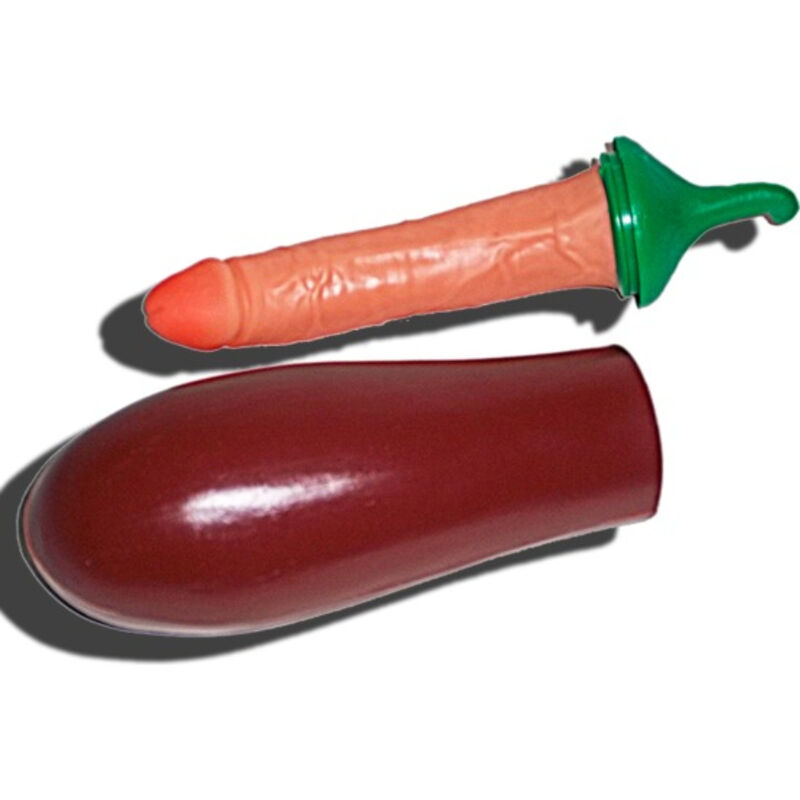 Aubergine DIABLO PICANTE avec surprise en forme de pénis