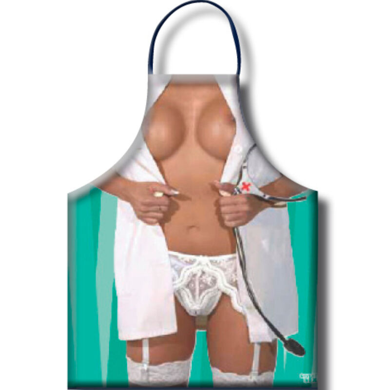 Tablier Diablo Picante motif infirmière