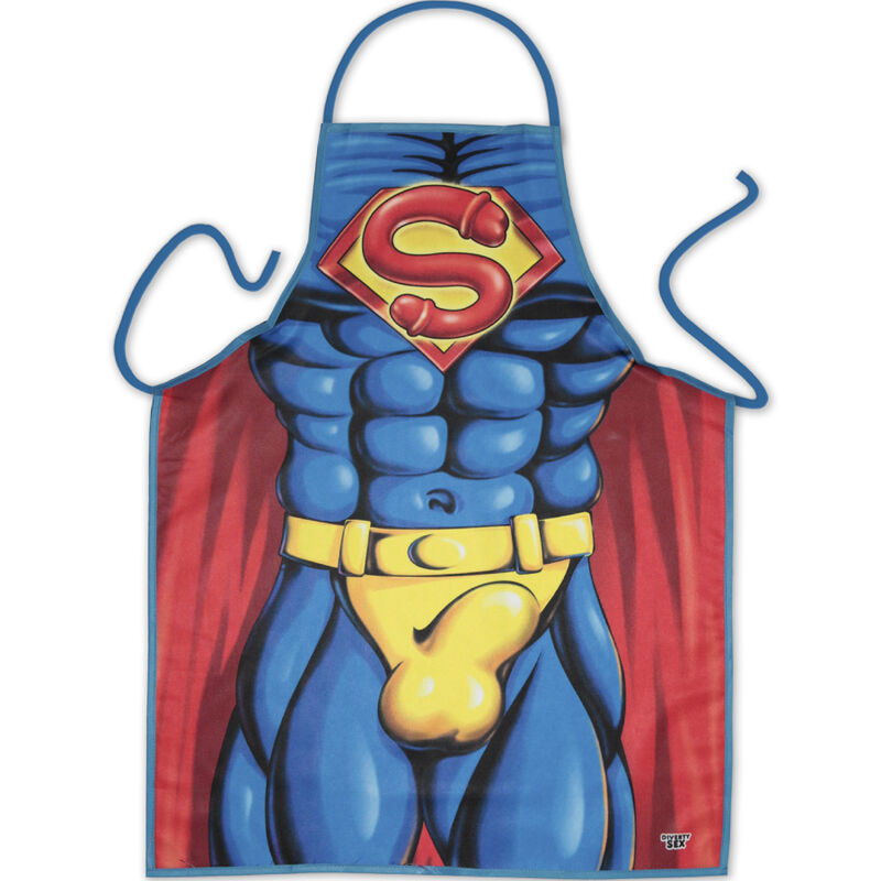Tablier Diablo Picante Super Penis à motif érotique