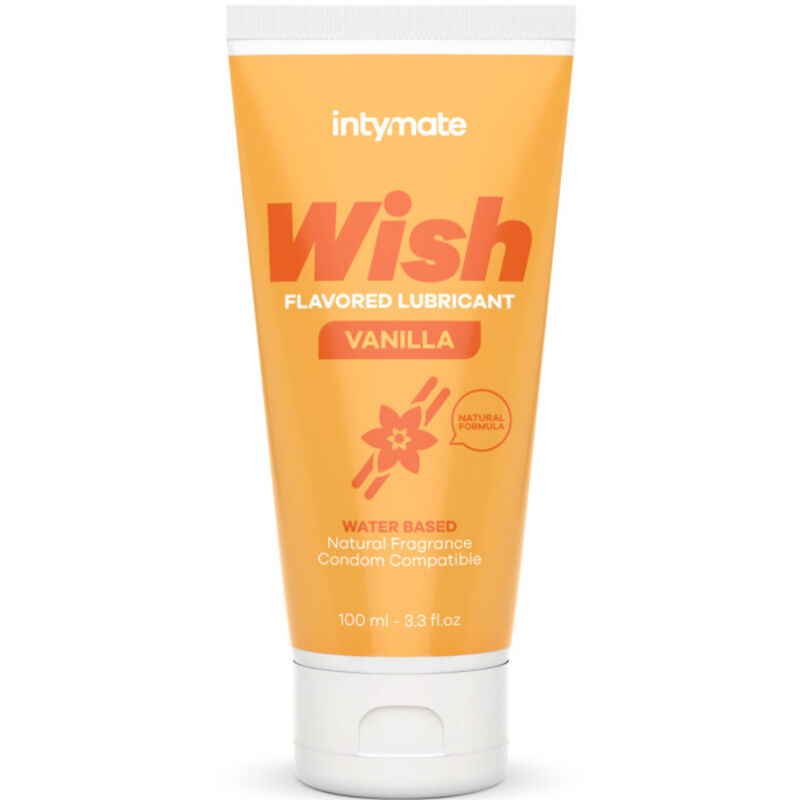Gel lubrifiant goût vanille Intymate Wish, 100 ml
