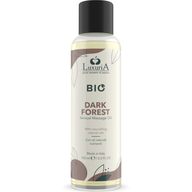 Huile de massage INTIMATELINE LUXURIA BIO Dark Forest, 100 ml