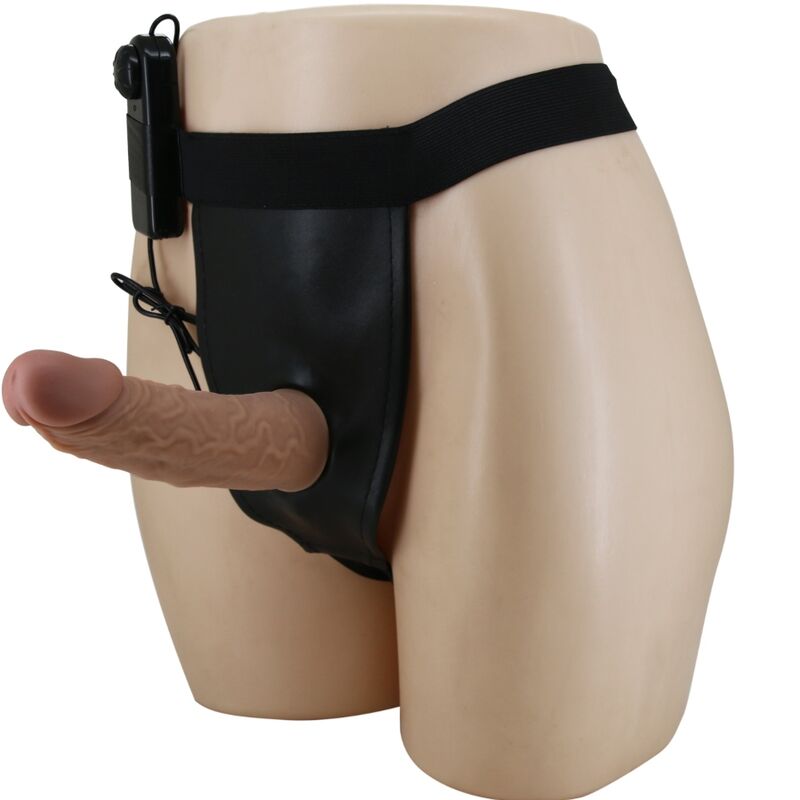 Set strap-on Pretty Love avec harnais ajustable et gode vibrant