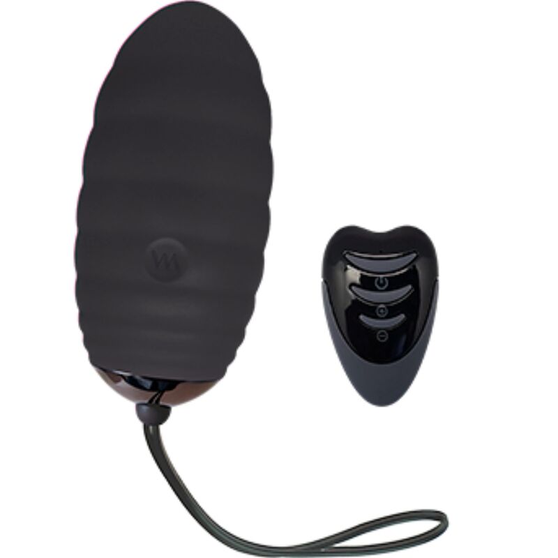 Œuf vibrant avec télécommande pour des moments de plaisir intenses en toute discrétion, noir ADRIEN LASTIC