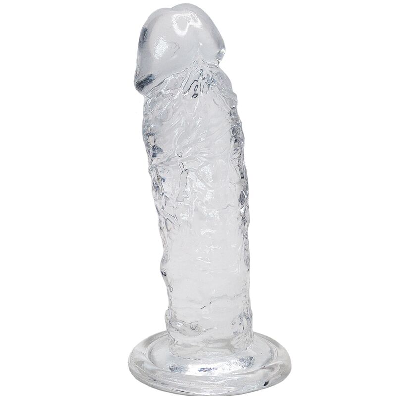 Gode réaliste transparent de 14,7 cm pour une stimulation intense ALIVE