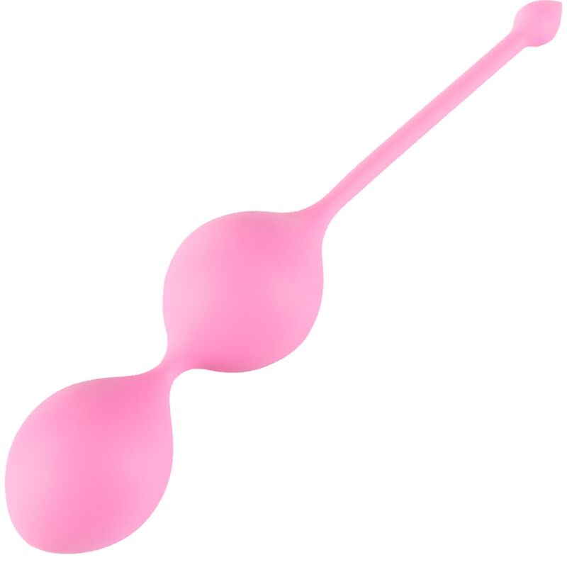 Boules de geisha en silicone rose pour renforcer le plancher pelvien ALIVE