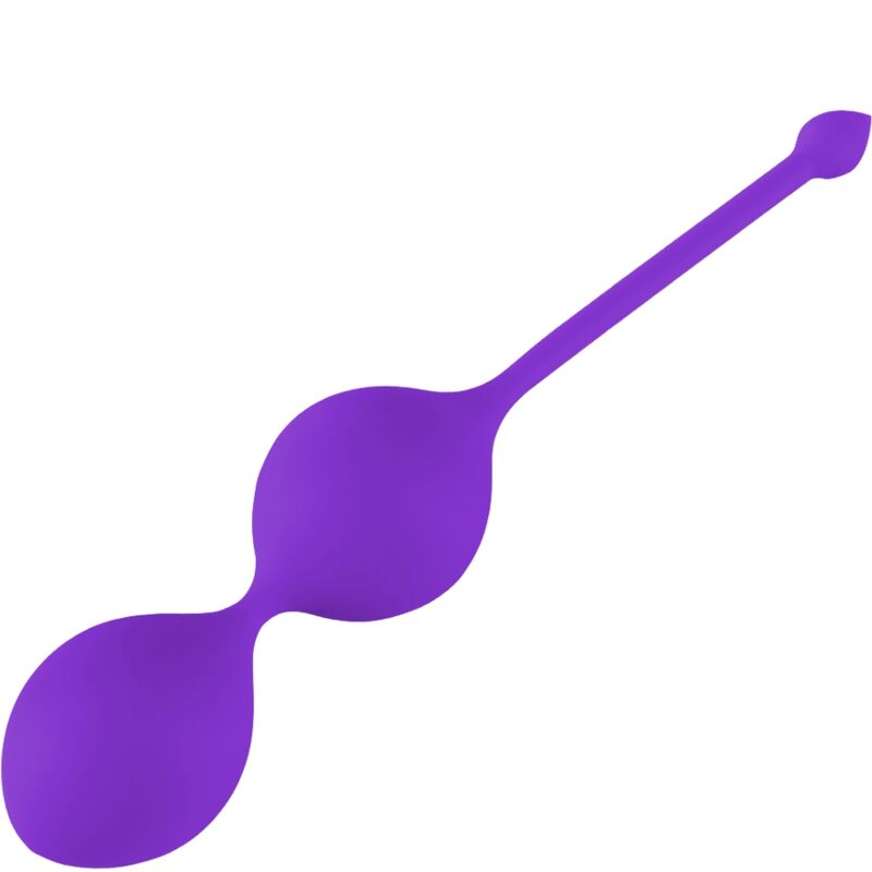 Boule de Kegel en silicone pour le périnée, violette ALIVE
