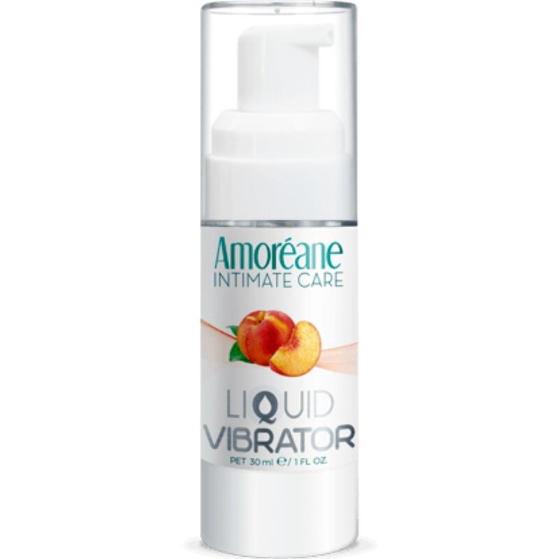 Gel oral vibrant au goût de pêche pour des sensations intenses AMOREANE