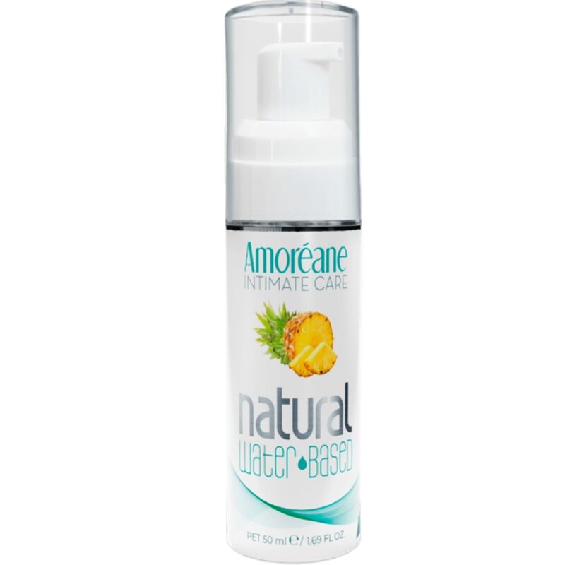 Gel lubrifiant à base d’eau à l’ananas contre la sécheresse, 50 ml AMOREANE