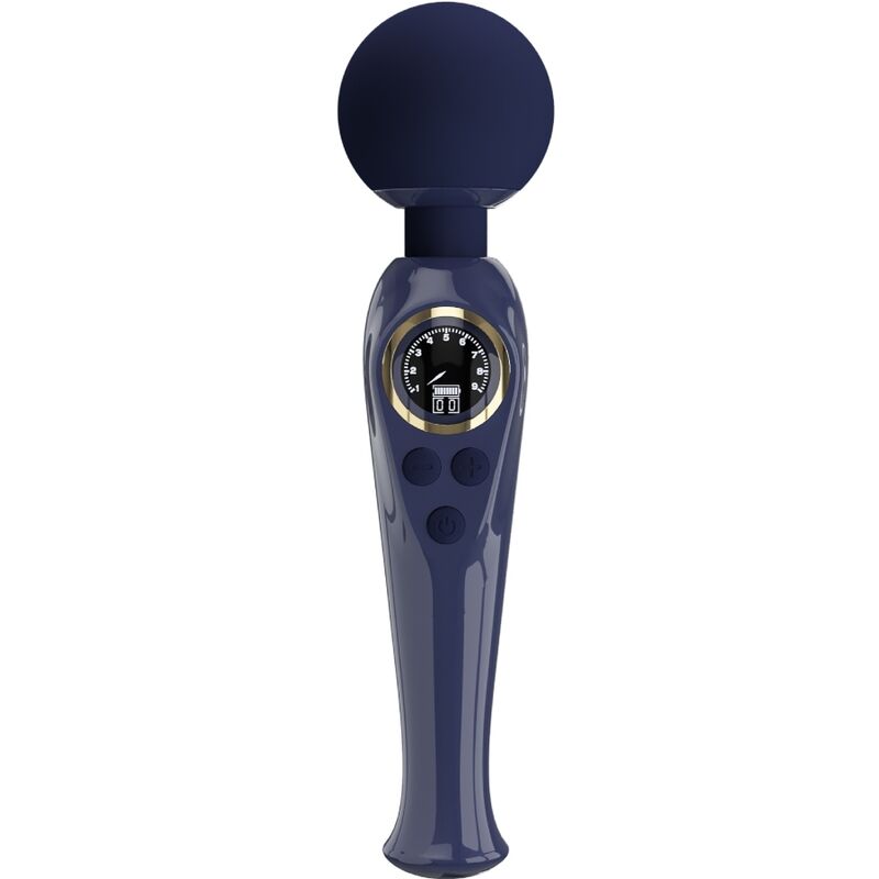 Stimulateur wand Pretty Love Skyler, bleu