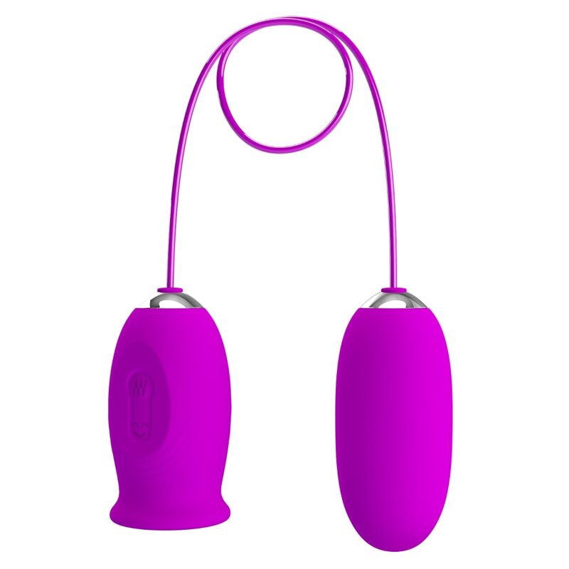 Pretty Love Daisy, stimulateur clitoridien et œuf vibrant, violet