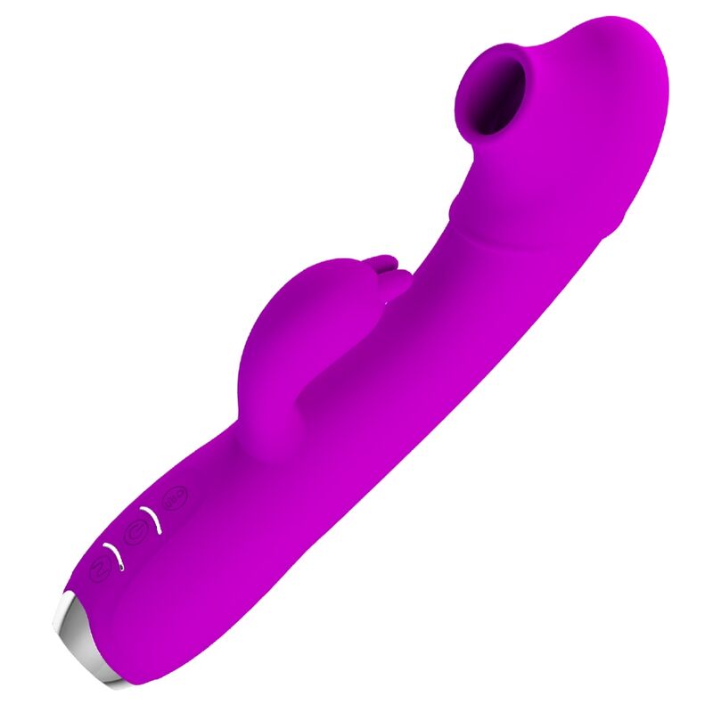 Pretty Love Regina Vibrateur À Ventouse Rechargeable Violet