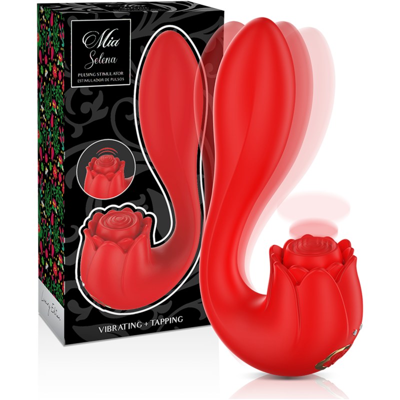 MIA Selena, stimulateur clitoridien à vibrations et pulsations