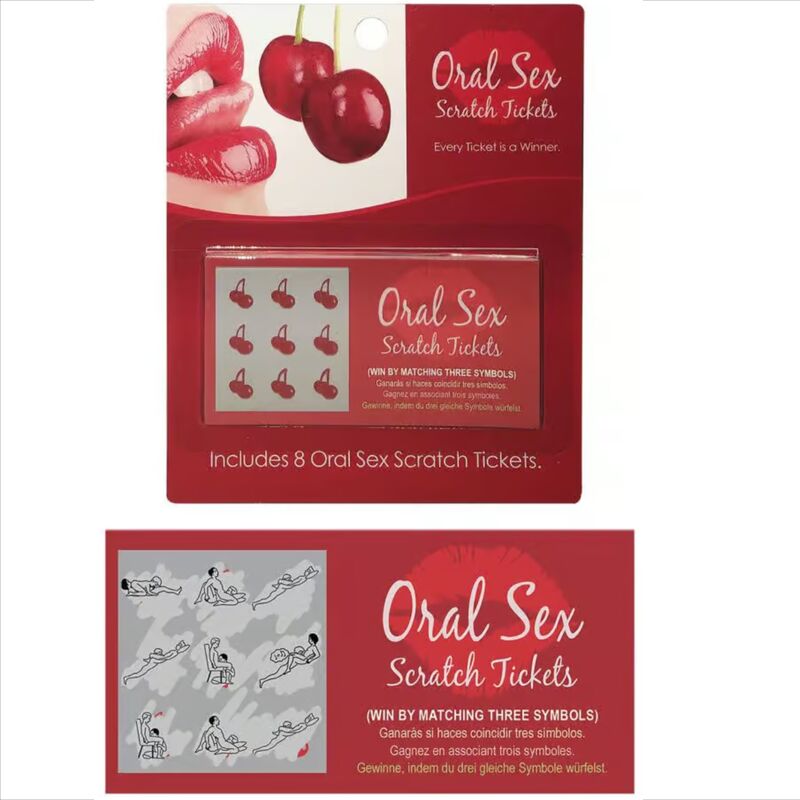 KHEPER GAMES Oral Sex Scratch and Win jeu érotique