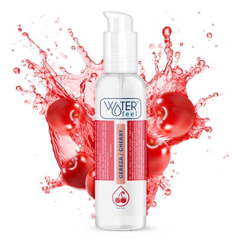 Gel lubrifiant Waterfeel goût cerise, 175 ml