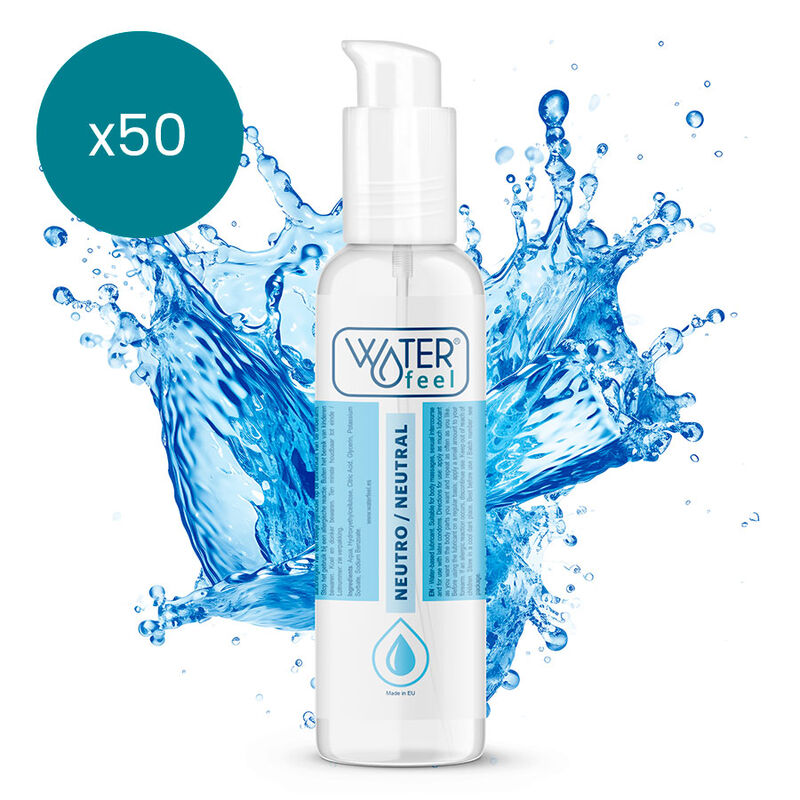 Lubrifiant à base d’eau 150 ml, soyeux et sans odeur, pour les peaux sensibles WATERFEEL