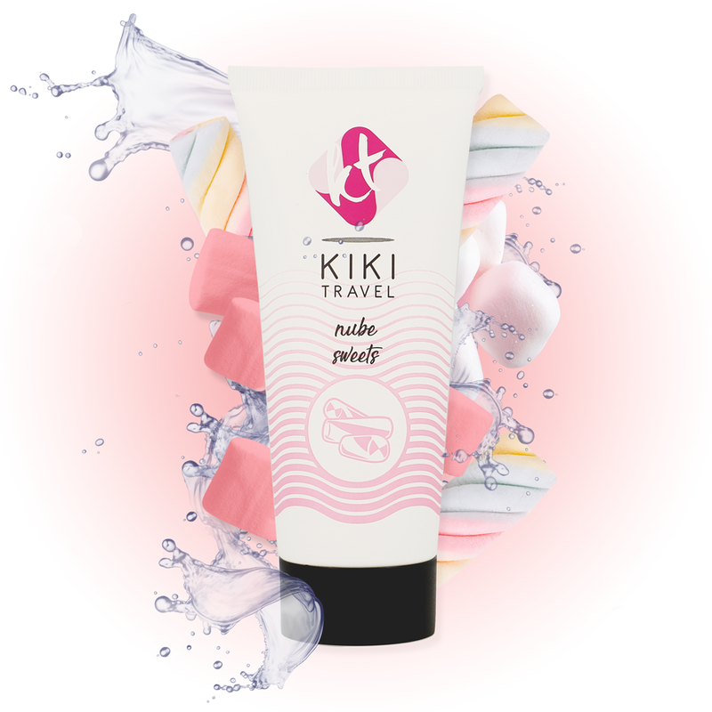KIKÍ TRAVEL Nube Sweets gel lubrifiant aromatisé, 50 ml