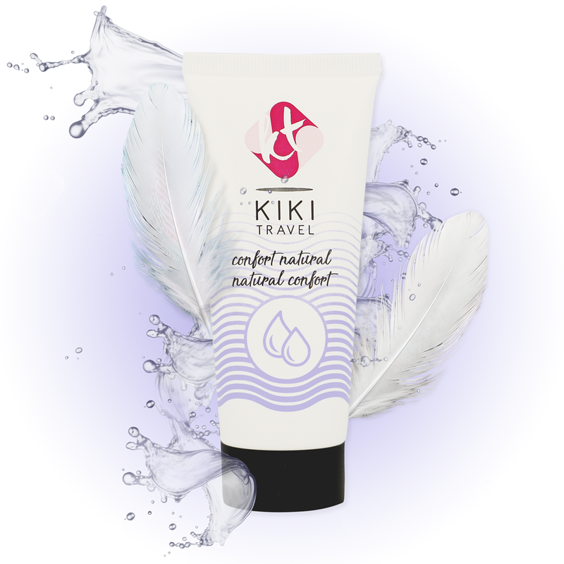 KIKÍ Travel Confort Natural gel lubrifiant à base d’eau, 50 ml