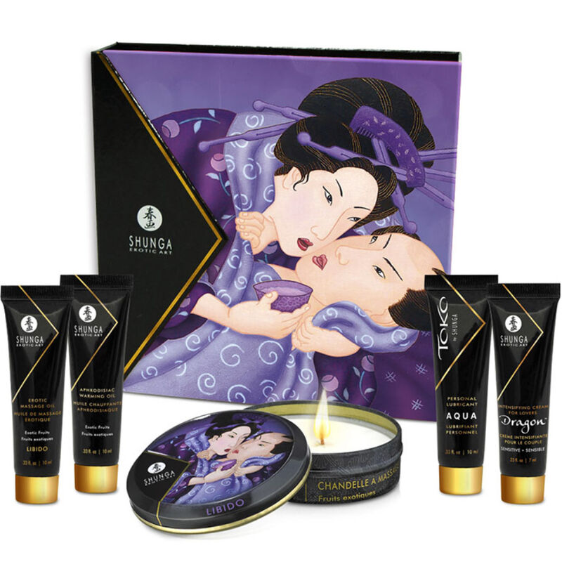 Coffret de massage SHUNGA Secret Geisha Exotic Fruits