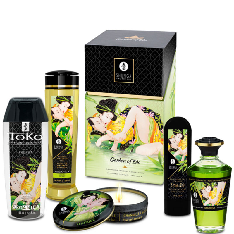 Coffret de massage Shunga Edo Garden