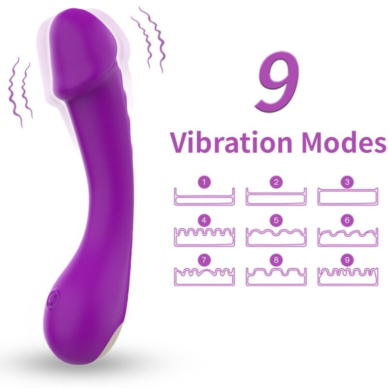 ARMONY stimulateur du point G en silicone, violet