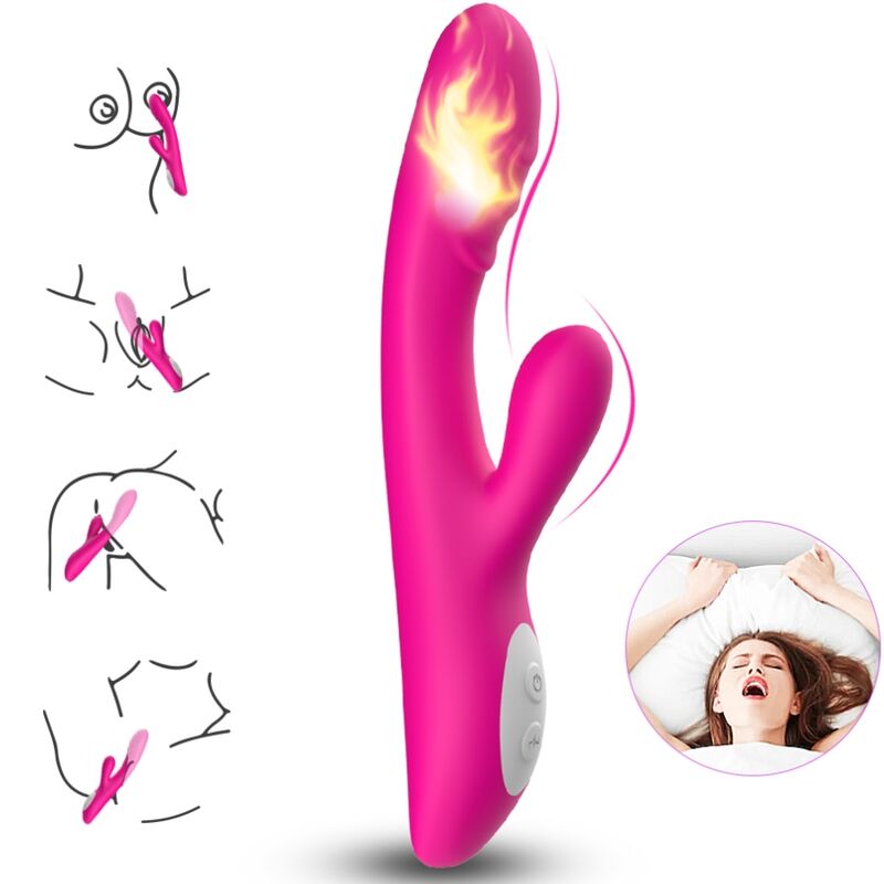 ARMONY Spark, vibromasseur point G chauffant, fuchsia