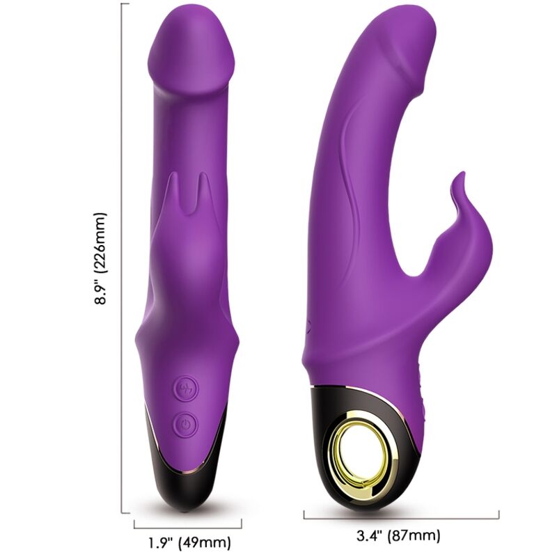 Vibromasseur rabbit ARMONY Meteror, violet