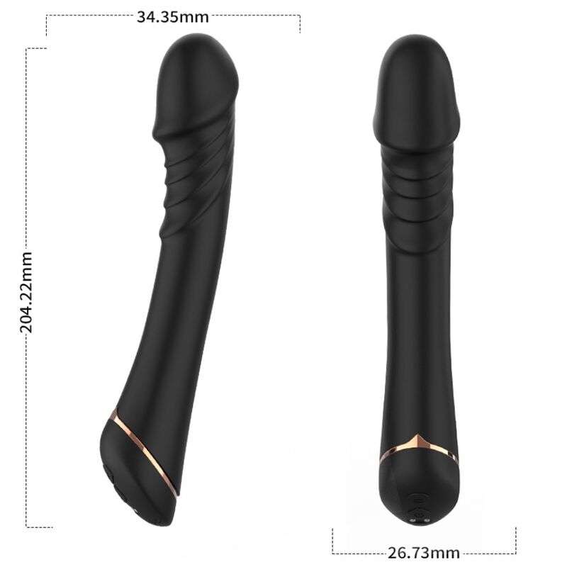 ARMONY, vibromasseur réaliste noir