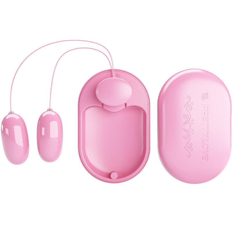 Mini vibromasseur Pretty Love Fun Box rose